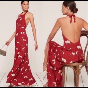 Reformation Ana Halter Maxi Dress